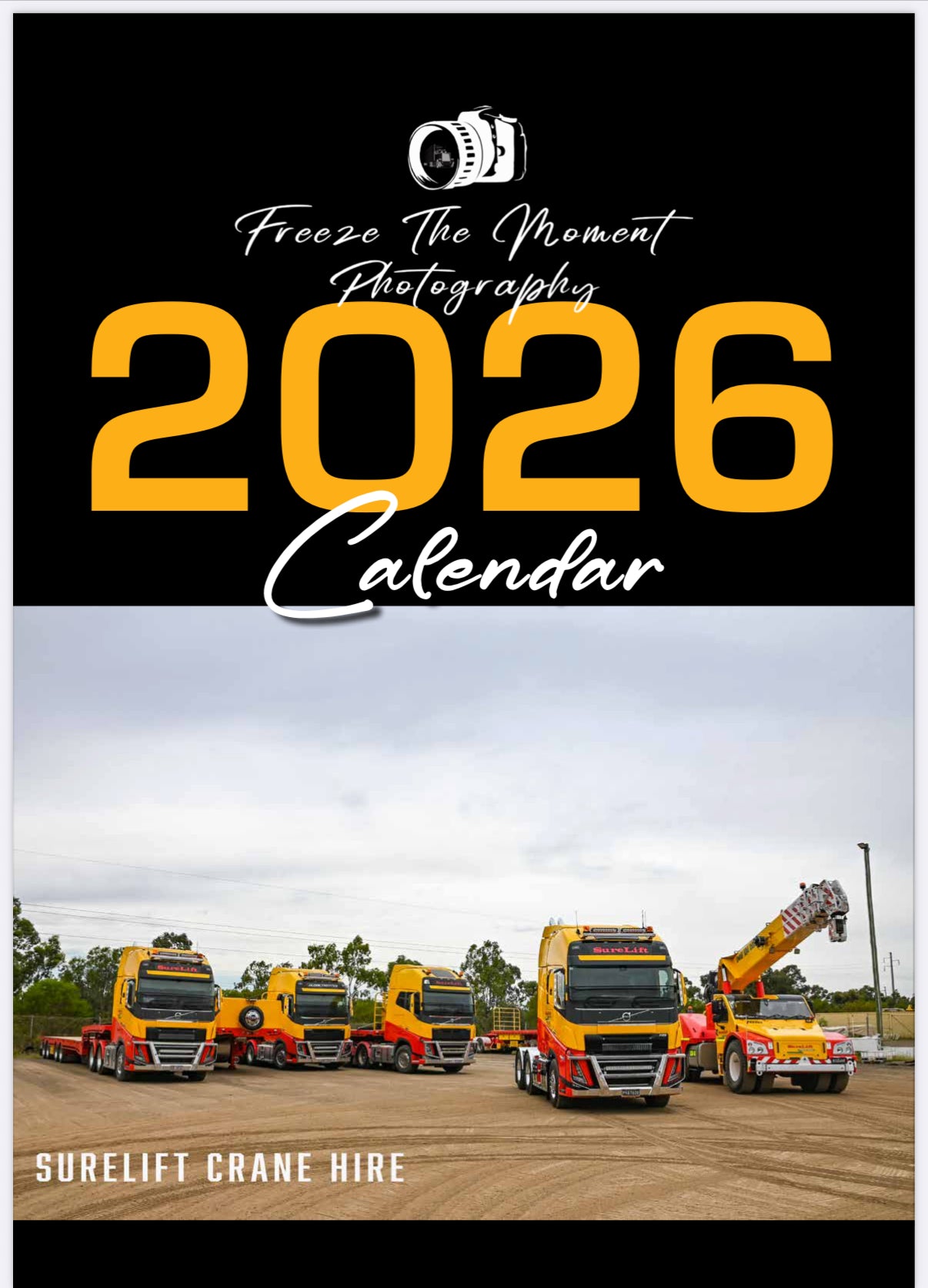 2026 Freeze The Moment Photography Calendar