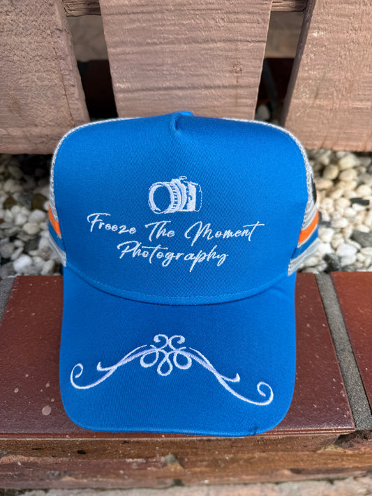 FTMP Trucker Hat (Blue & Orange)