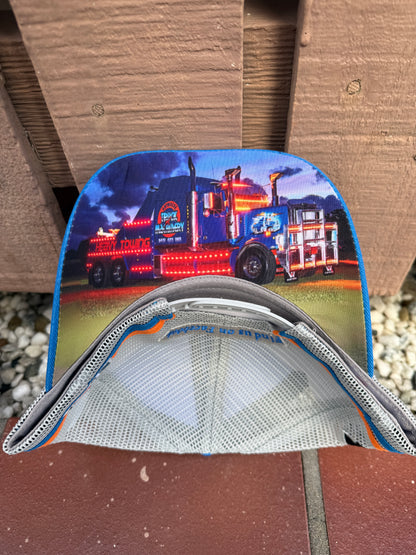 FTMP Trucker Hat (Blue & Orange)