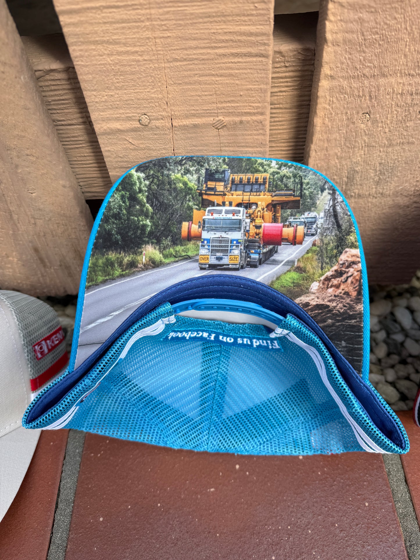 FTMP Trucker Hat (Light Blue & White)