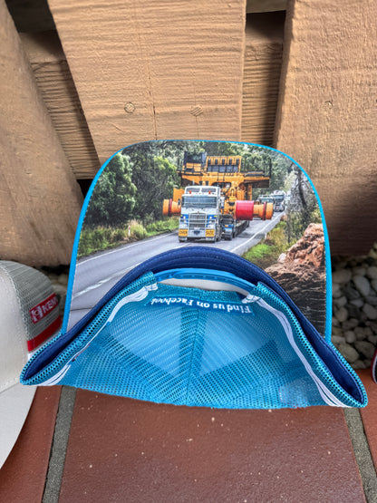 FTMP Trucker Hat (Light Blue & White)