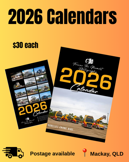 2026 Freeze The Moment Photography Calendar